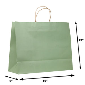 Striped Kraft Paper Bags
