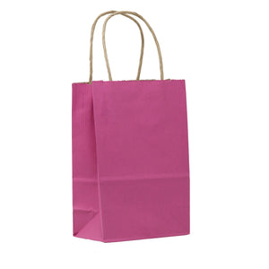 Striped Kraft Paper Bags