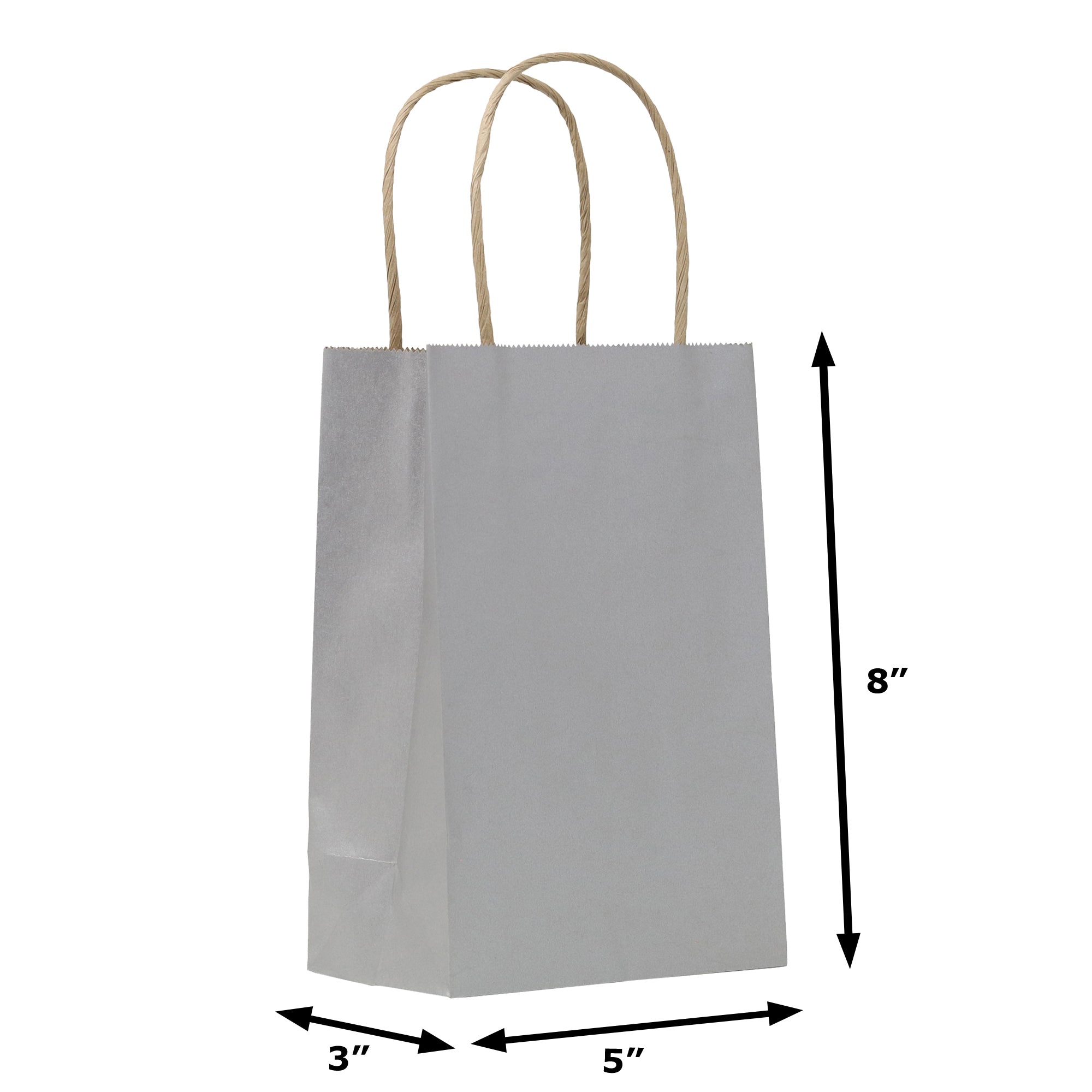 Wholesale Metallic Paper Bags, Custom Retail Packaging