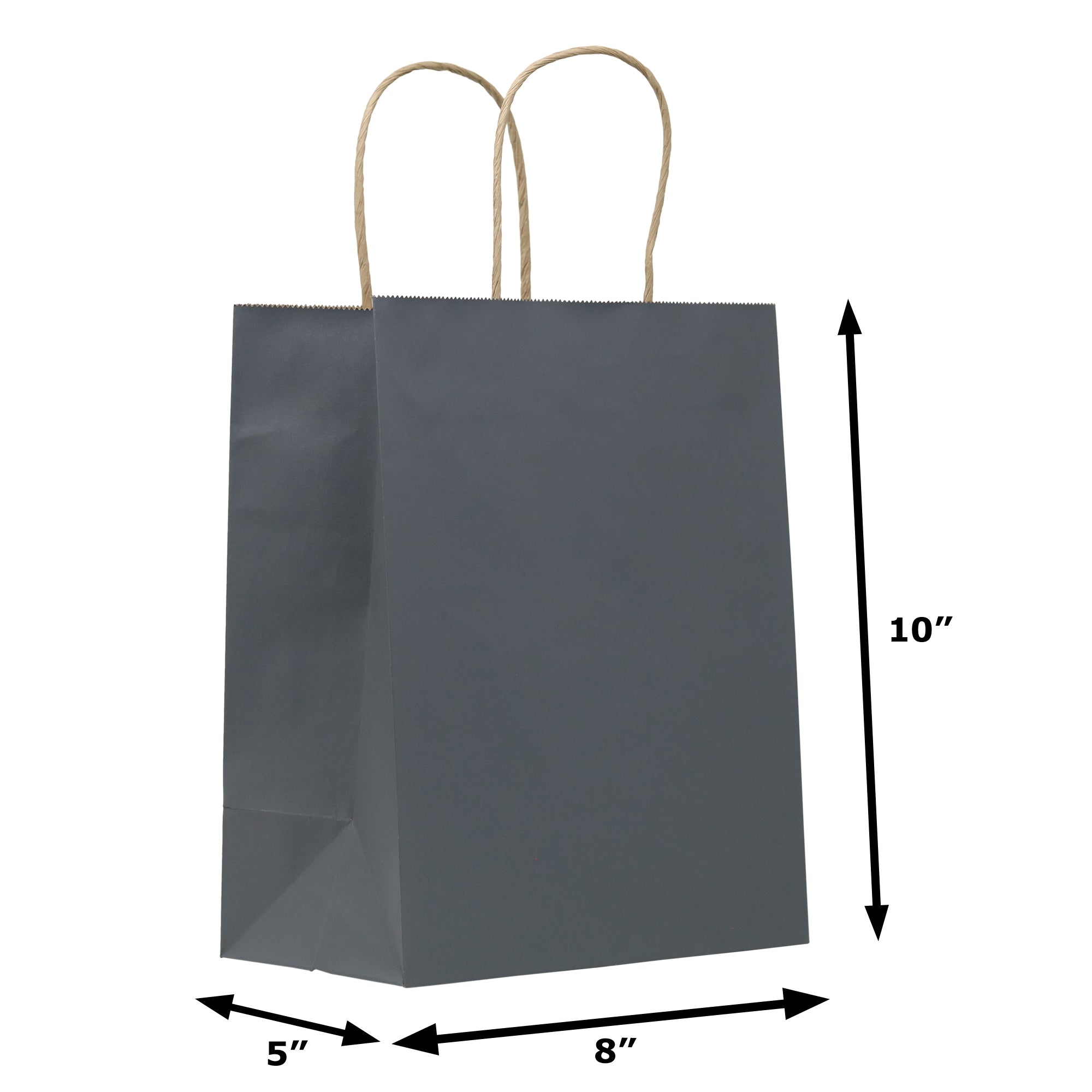 Black paper bags with handles deals