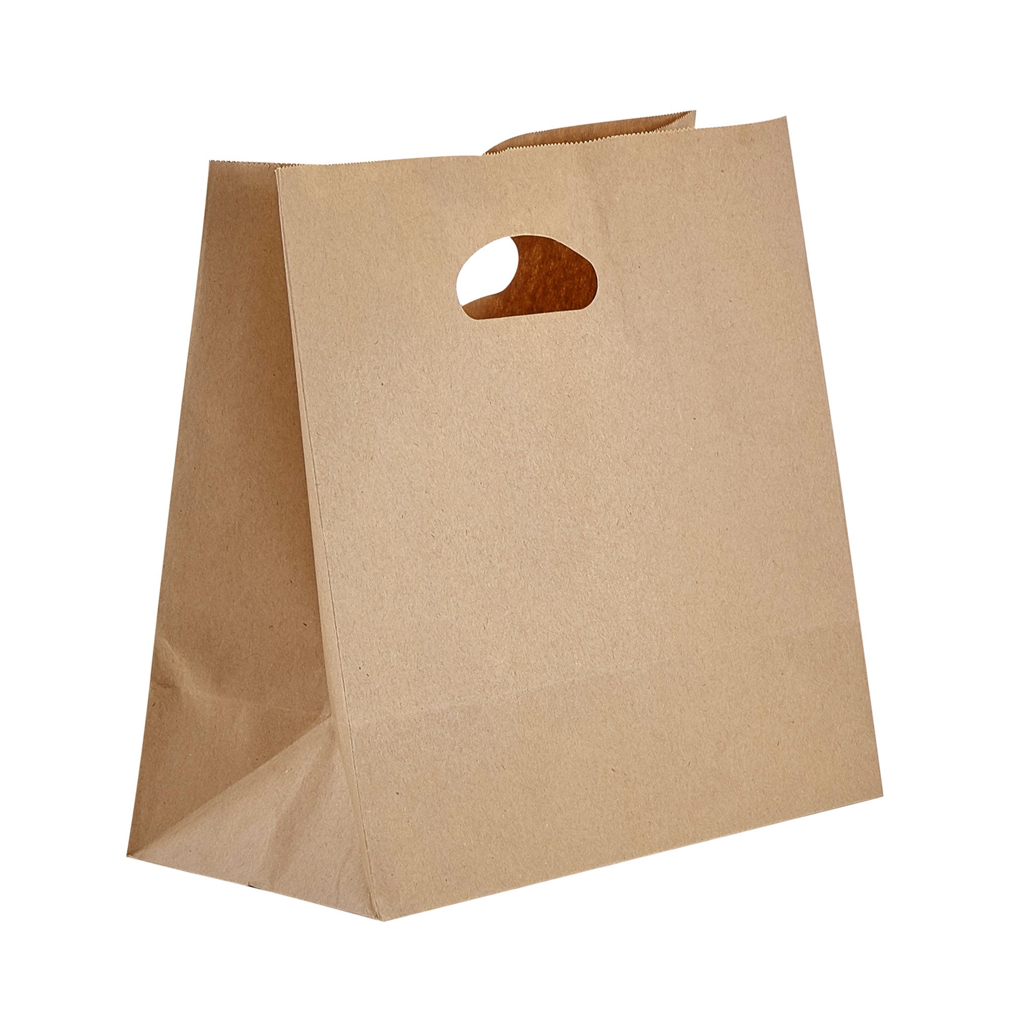 DURO 11x6x11-Inch Kraft Paper Shopping Bag with Handles, Die Cut, 500/CS |  McDonald Paper Supplies